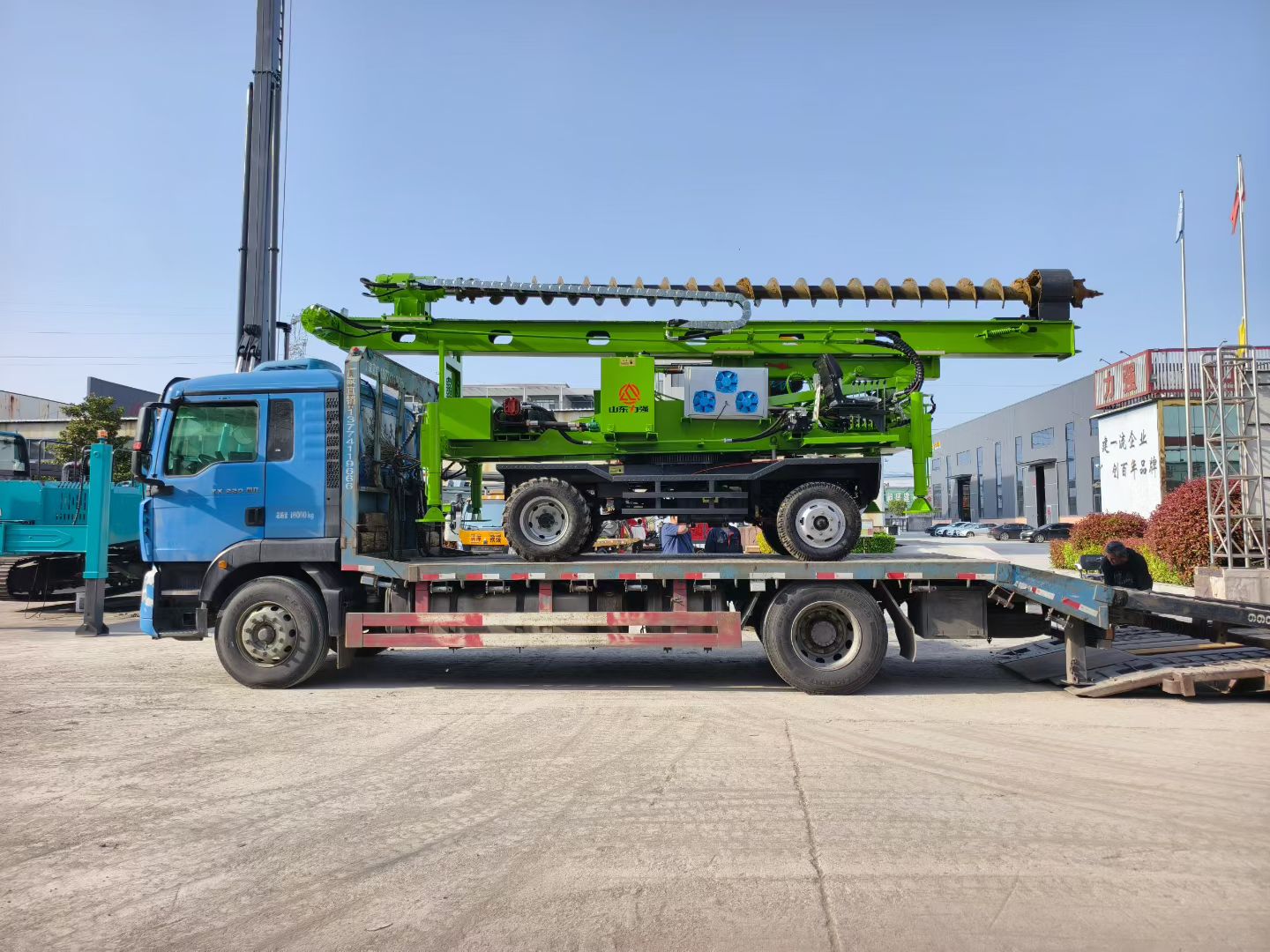 油电混合长螺旋钻机：绿色基建新利器，高效节能双突破